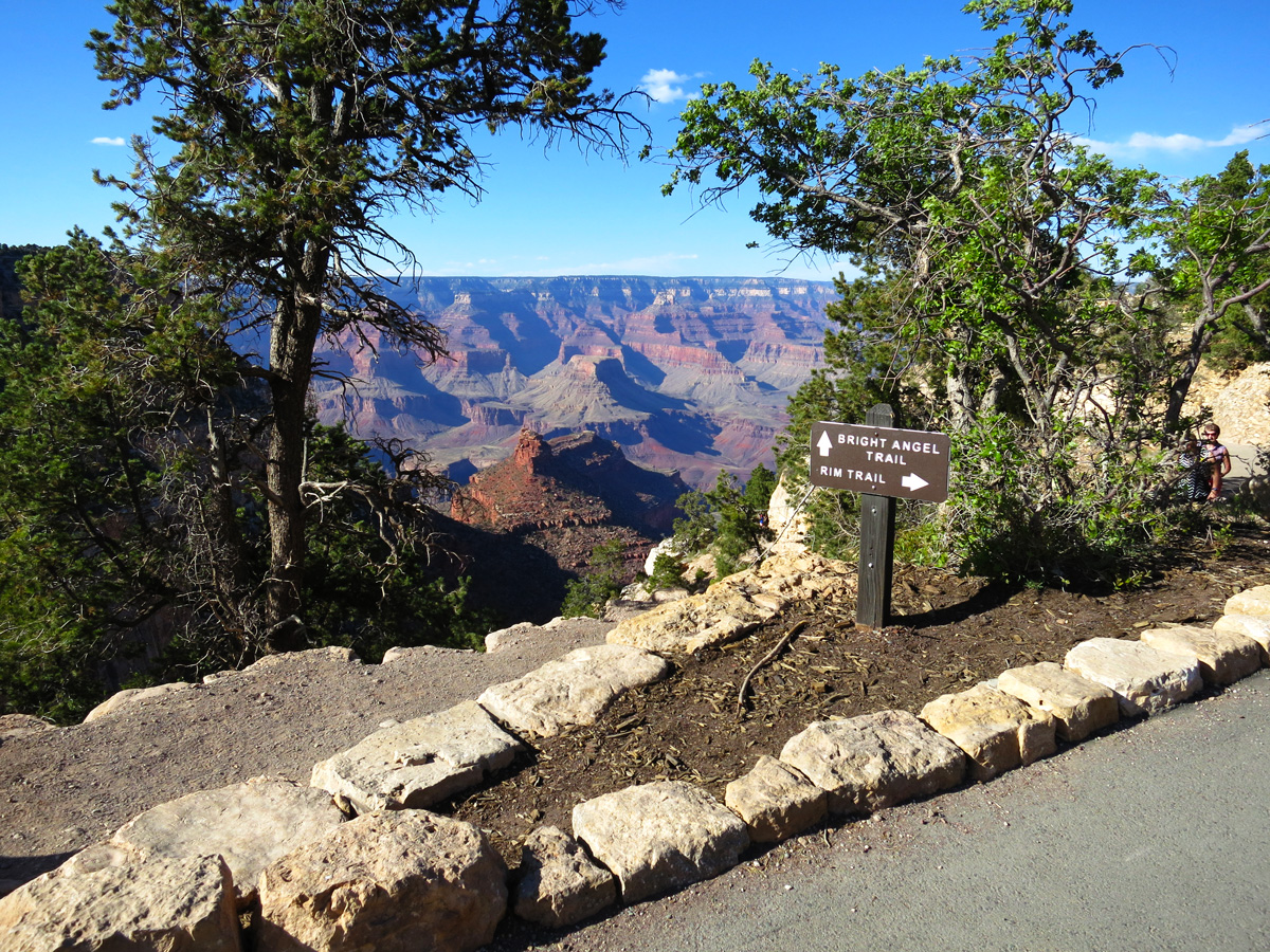 Bright Angel...or Rim Trail?