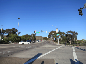 On the Way to the Pedestrian Bridge