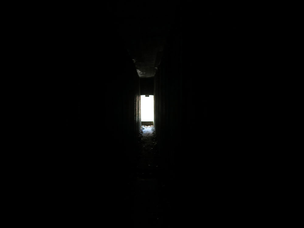Light at End of Tunnel at Fort Wetherill
