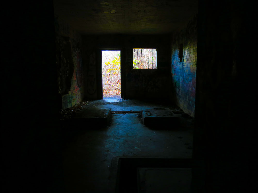 Looking Outward from Fort Wetherill