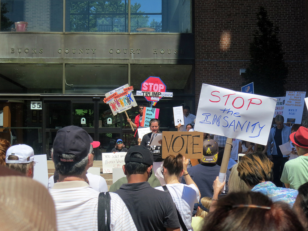 Families Belong Together Rally D-town