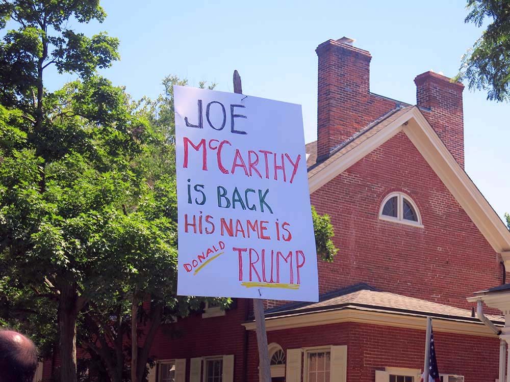 Joe McCarthy = Trump