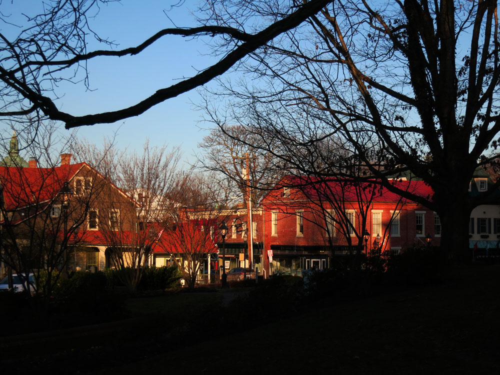 Annapolis, Maryland - Stores at Sunset