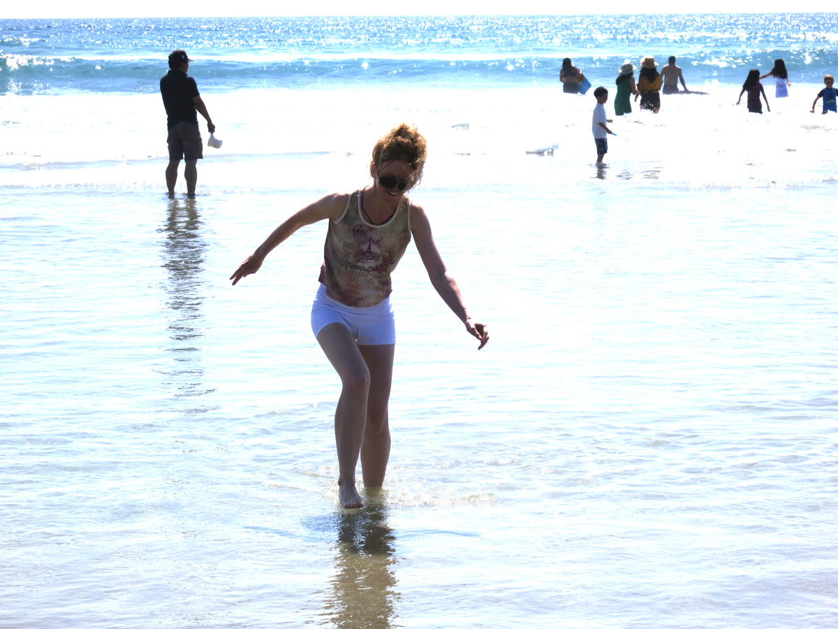 Alison at Torrey Pines Beach
